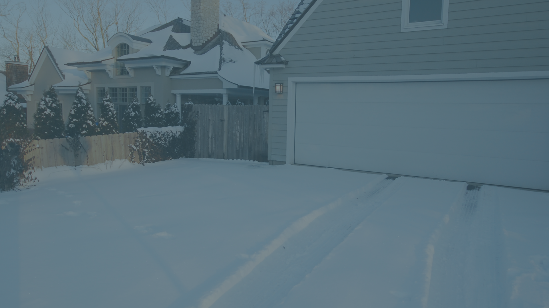 Winter House Exterior 1 Darkened